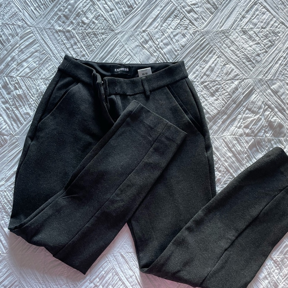 Size 0 Express Stretch Columnist Ankle Mid Rose work pants